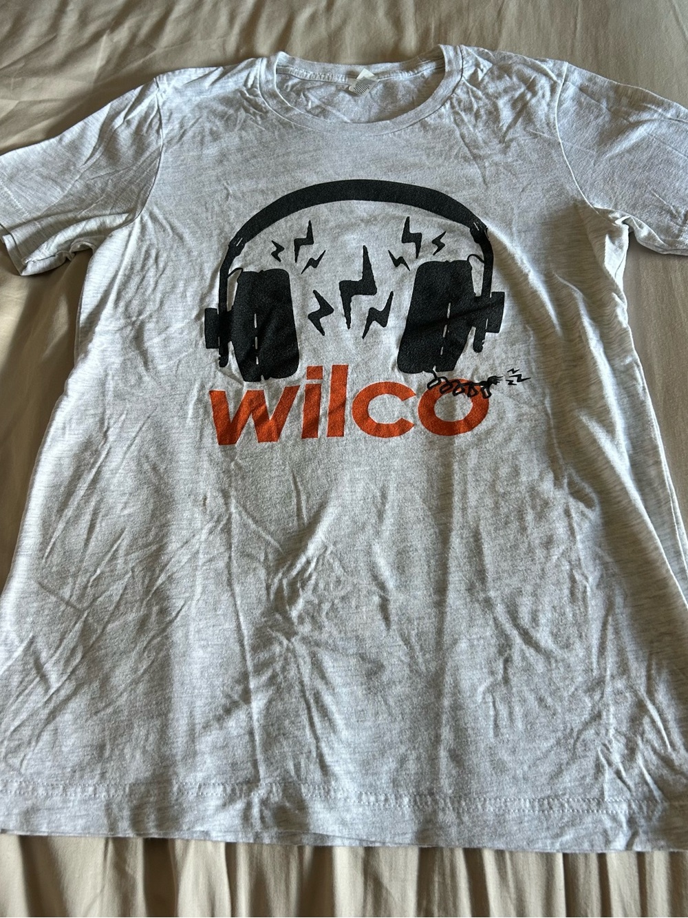 Wilco band gray tshirt size small